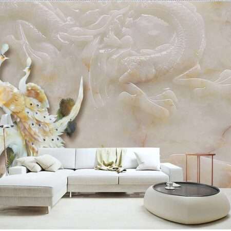 Enchant Your Walls with the Latest Mural Art Design Customized Wallpaper (Print on Demand) in Royal Glitter -73