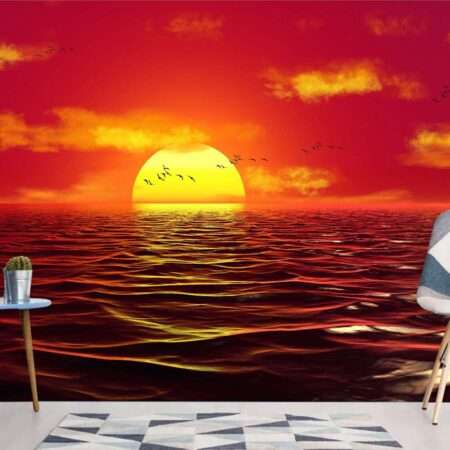 Enchant Your Walls with the Latest Mural Art Design Customized Wallpaper (Print on Demand) in Royal Glitter - 78