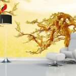 Enchant Your Walls with the Latest Mural Art Design Customized Wallpaper (Print on Demand) in Royal Glitter - 79