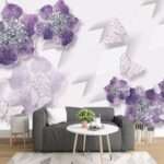Enchant Your Walls with the Latest Mural Art Design Customized Wallpaper (Print on Demand) in Royal Glitter - 80