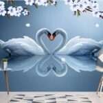 Enchant Your Walls with the Latest Mural Art Design Customized Wallpaper (Print on Demand) in Royal Glitter - 82