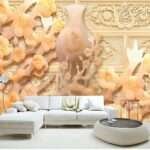 Enchant Your Walls with the Latest Mural Art Design Customized Wallpaper (Print on Demand) in Royal Glitter - 89