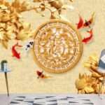 Enchant Your Walls with the Latest Mural Art Design Customized Wallpaper (Print on Demand) in Royal Glitter - 94