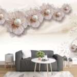 Enchant Your Walls with the Latest Mural Art Design Customized Wallpaper (Print on Demand) in Royal Glitter - 47