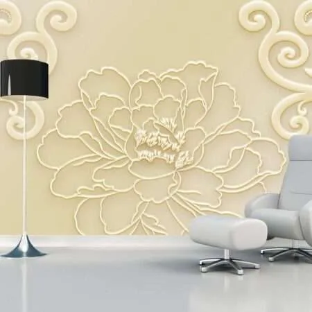 Enchant Your Walls with the Latest Mural Art Design Customized Wallpaper (Print on Demand) in Royal Glitter - 66