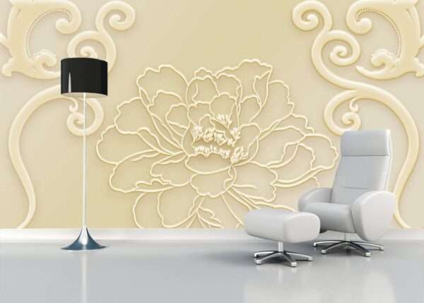 Enchant Your Walls with the Latest Mural Art Design Customized Wallpaper (Print on Demand) in Royal Glitter - 66