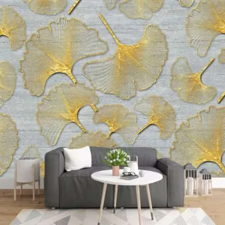 Enchant Your Walls with the Latest Mural Art Design Customized Wallpaper (Print on Demand) in Royal Glitter - 71