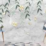 Enchant Your Walls with the Latest Mural Art Design Customized Wallpaper (Print on Demand) in Royal Glitter - 76