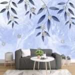 Enchant Your Walls with the Latest Mural Art Design Customized Wallpaper (Print on Demand) in Royal Glitter - 79