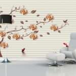 Enchant Your Walls with the Latest Mural Art Design Customized Wallpaper (Print on Demand) in Royal Glitter - 82