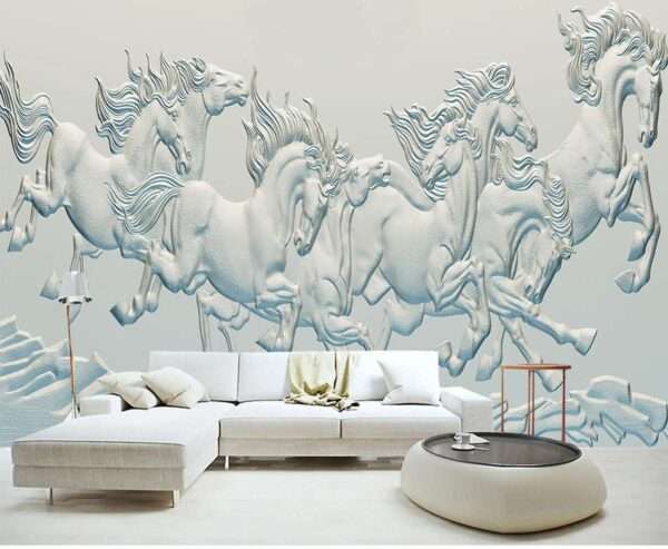 Enchant Your Walls with the Latest Mural Art Design Customized Wallpaper (Print on Demand) in Royal Glitter - 93