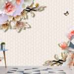 Enchant Your Walls with the Latest Mural Art Design Customized Wallpaper (Print on Demand) in Royal Glitter - 100