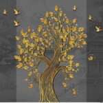 3D Custom Floral Design Wallpaper