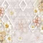 Transform Your Walls with Latest Flowers Design Customized Wallpaper (Print on Demand) - 35
