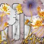 Transform Your Walls with Latest Flowers Design Customized Wallpaper (Print on Demand) - 47