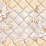 Transform Your Walls with Latest Flowers Design Customized Wallpaper (Print on Demand) - 48