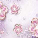 Transform Your Walls with Latest Flowers Design Customized Wallpaper (Print on Demand) - 38