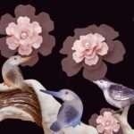 Transform Your Walls with Latest Flowers Design Customized Wallpaper (Print on Demand) - 43