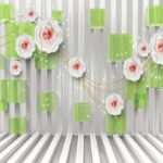 Transform Your Walls with Latest Flowers Design Customized Wallpaper (Print on Demand) - 45