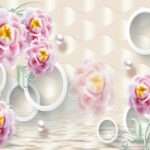 Transform Your Walls with Latest Flowers Design Customized Wallpaper (Print on Demand) - 47