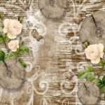 Transform Your Walls with Latest Flowers Design Customized Wallpaper (Print on Demand) - 04