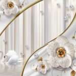 Transform Your Walls with Latest Flowers Design Customized Wallpaper (Print on Demand) - 29