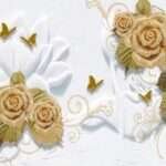 Transform Your Walls with Latest Flowers Design Customized Wallpaper (Print on Demand) - 51