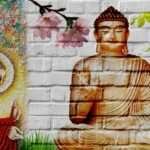 Print on Demand 3D Customized Buddha Wallpaper – 0
