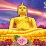 Print on Demand 3D Customized Buddha Wallpaper – 08