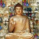 Print on Demand 3D Customized Buddha Wallpaper – 14