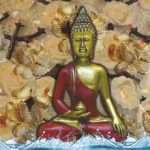 Print on Demand 3D Customized Buddha Wallpaper – 37