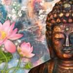Print on Demand 3D Customized Buddha Wallpaper – 42