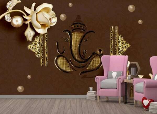 GOD Wallpaper Customized Wall Covering Design | Divine Elegance for Your Walls Design - 05