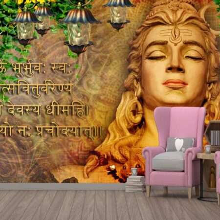 GOD Wallpaper Customized Wall Covering Design | Divine Elegance for Your Walls Design - 08