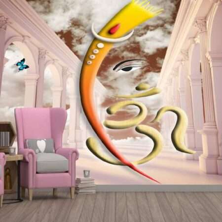 GOD Wallpaper Customized Wall Covering Design | Divine Elegance for Your Walls Design - 12