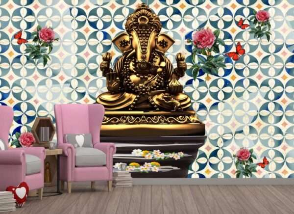 GOD Wallpaper Customized Wall Covering Design | Divine Elegance for Your Walls Design - 20