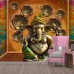 GOD Wallpaper Customized Wall Covering Design | Divine Elegance for Your Walls Design -24