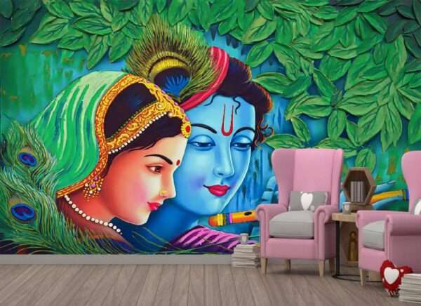 GOD Wallpaper Customized Wall Covering Design | Divine Elegance for Your Walls Design -25