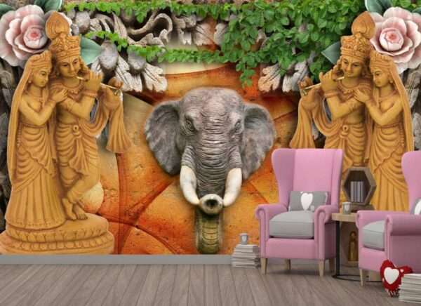 GOD Wallpaper Customized Wall Covering Design | Divine Elegance for Your Walls Design -28