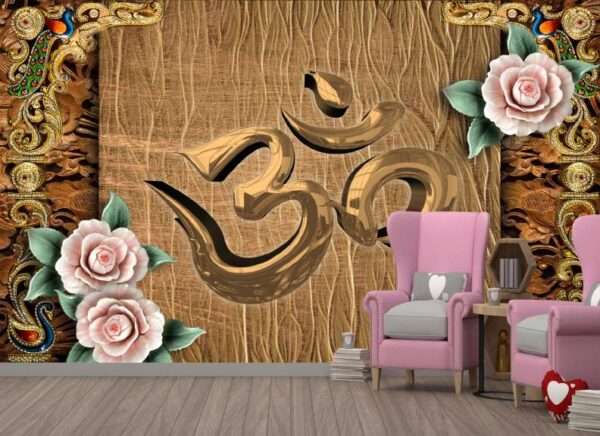 GOD Wallpaper Customized Wall Covering Design | Divine Elegance for Your Walls Design -29