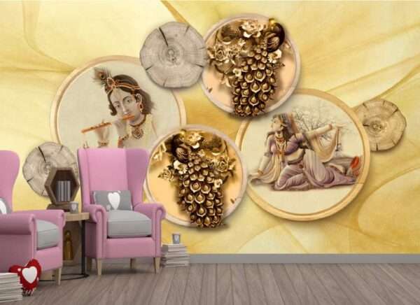 GOD Wallpaper Customized Wall Covering Design | Divine Elegance for Your Walls Design - 44