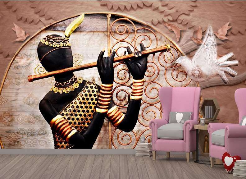 GOD Wallpaper Customized Wall Covering Design | Divine Elegance for Your Walls Design - 45