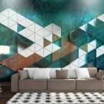 Transform Your Space with Nature Abstract 3D Customized Wallpaper - 07