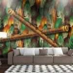 Top Stunning Latest Nature Abstract 3D Customized Wallpaper - 65