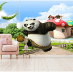 Kung fu panda Customized Wallpaper For Kids