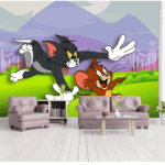 Custom Tom & Jerry Wallsheets For Kids