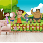 Chota Bheem Wallcovering For Kids