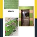 set of 10 foam sheet design-Green brick