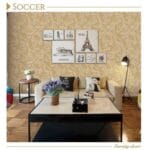 Refresh Your Space with Premium Imported Wallpaper - Non-Woven Quality Soccer- 03 Pattern