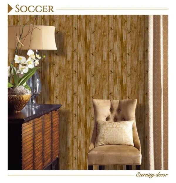 Refresh Your Space with Premium Imported Wallpaper - Non-Woven Quality Soccer- 78 Pattern